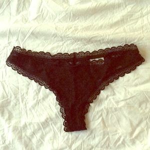 Free people lace tanga